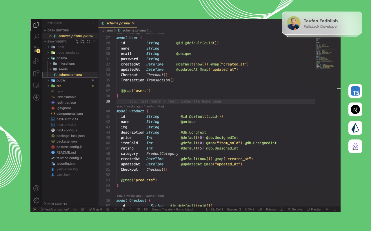 Foto kelas Full-Stack JavaScript NextJS 2024 Developer: Bikin Website Toko Online